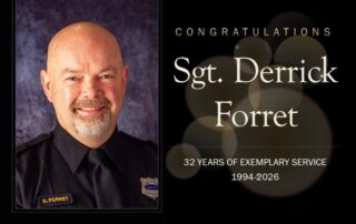 Sgt. Forret’s retirement